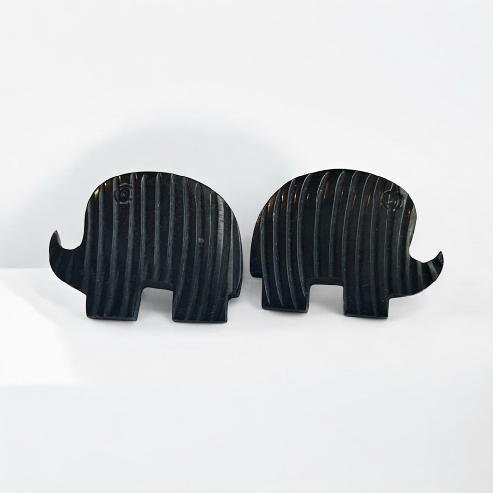 Vintage Elephant Boho Statement Earrings